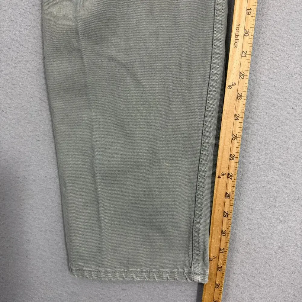 Vintage Levis 550 Relaxed Fit Jeans Men's 38x34 (Fits 36x33) Green y2k 2002